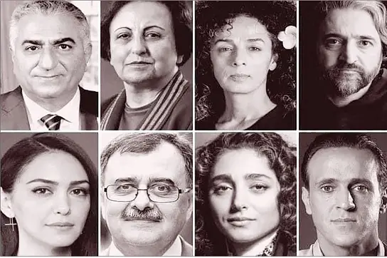 نشستِ پهلوی با مصی علی‌نژاد ،علی کریمی، گلشیفته و... برای آینده ایران!

