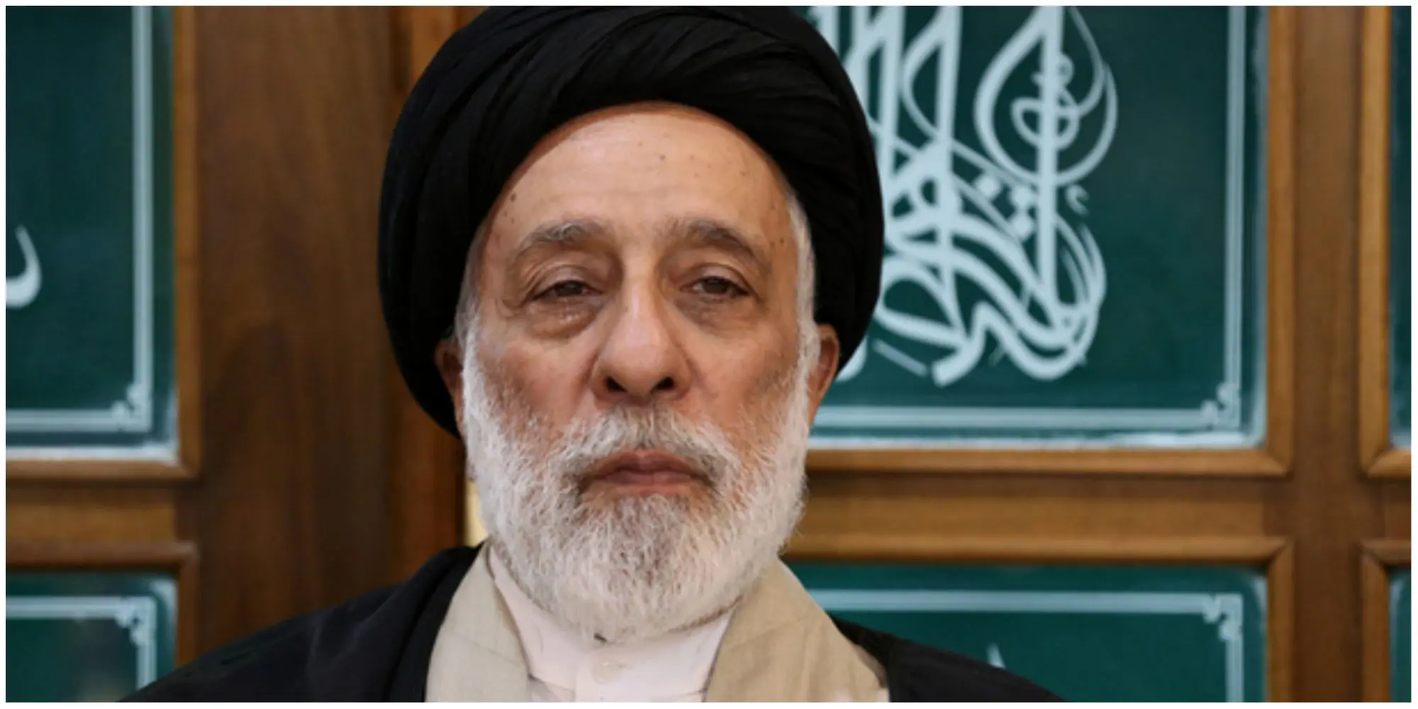 تصاویری جدید از برادر رهبر انقلاب در یک مراسم

