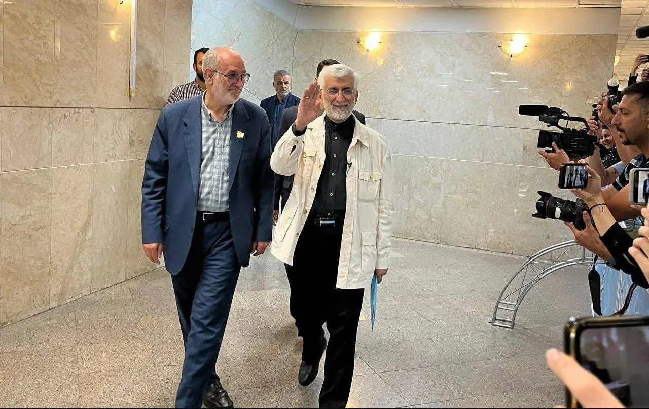  تصاویری از ثبت نام سعید جلیلی برای انتخابات ریاست جمهوری

