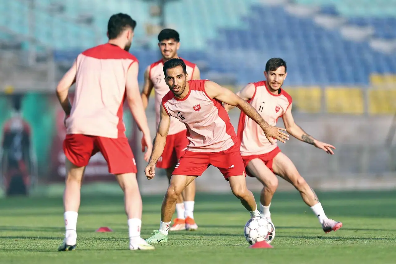 غیبت ستاره خارجی پرسپولیس در تمرینات

