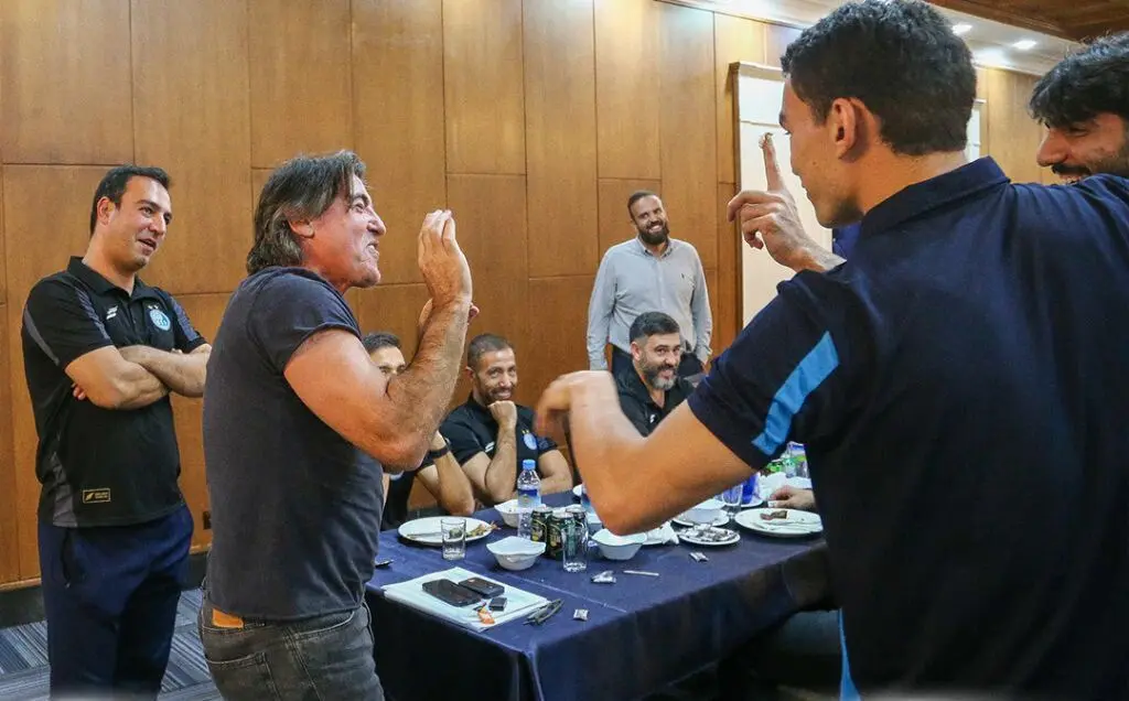 سورپرایز ویژه بازیکنان استقلال برای سایپنتو+عکس