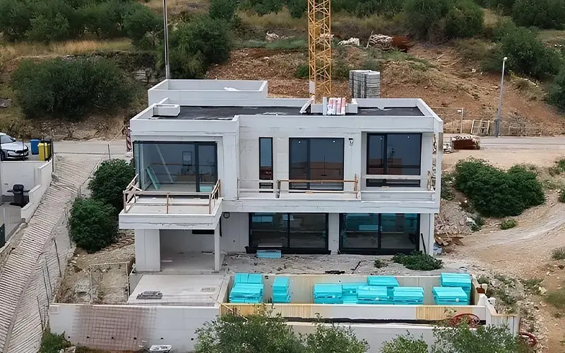 ساخت ویلا مدرن