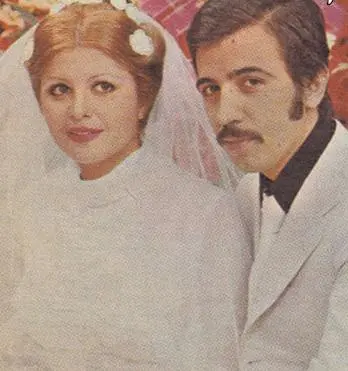عکس عروسی علی حاتمی و زری خوشکام ۵۰سال پیش!

