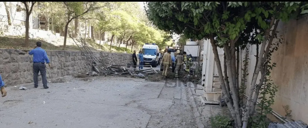 انفجار در آزمایشگاه دانشگاه تهران