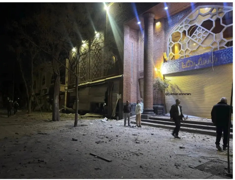 حمله آمریکا و اسرائیل به بازار تهران