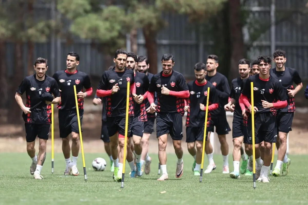پرسپولیس تمرین کرد و راهی فرودگاه شد