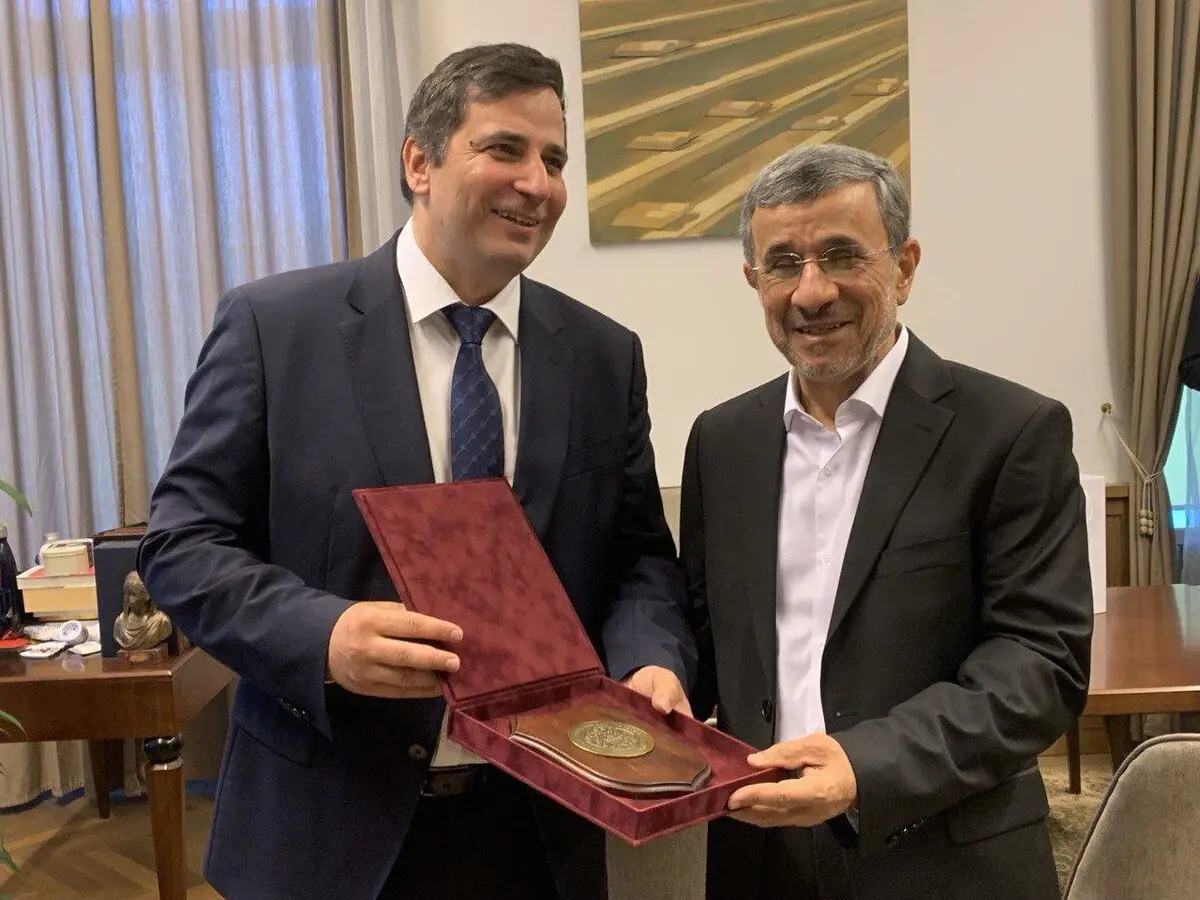 احمدی‌نژاد و نتانیاهو  در کنار هم +عکس