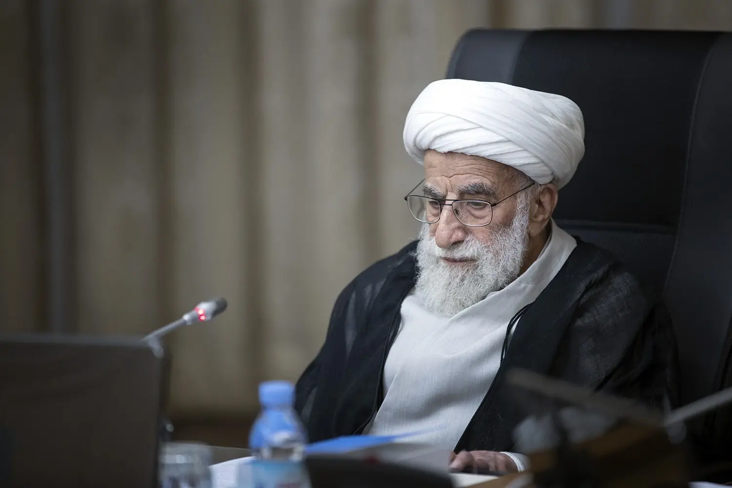 تصاویری تازه از آیت‌الله جنتی در ۹۷سالگی

