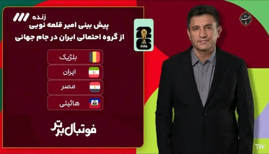 گروه ایران در جام جهانی مشخص شد؛ایران صعود می‌کند؟ 
