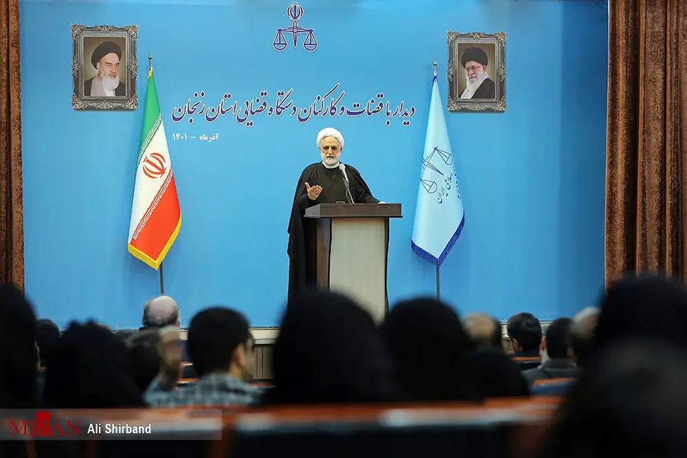 رییس قوه قضاییه گفت : اگر در حکمی که می‌دهیم احساس عدالت نباشد حکم قاضی هیچ فایده‌ای ندارد.