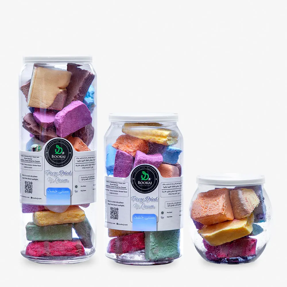 کالری و ارزش غذایی بستنی پفکی خشک چقدر است