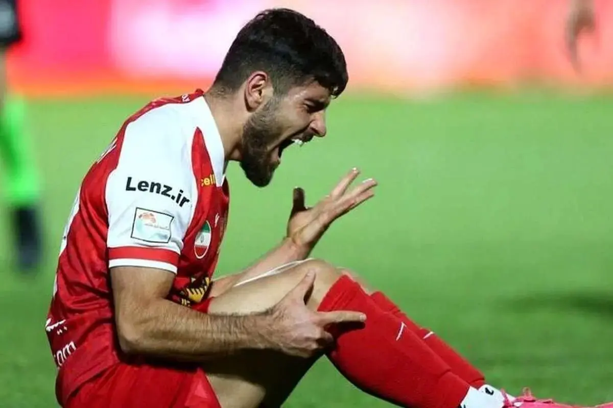 شوک به پرسپولیس؛ محمد عمری مصدوم شد