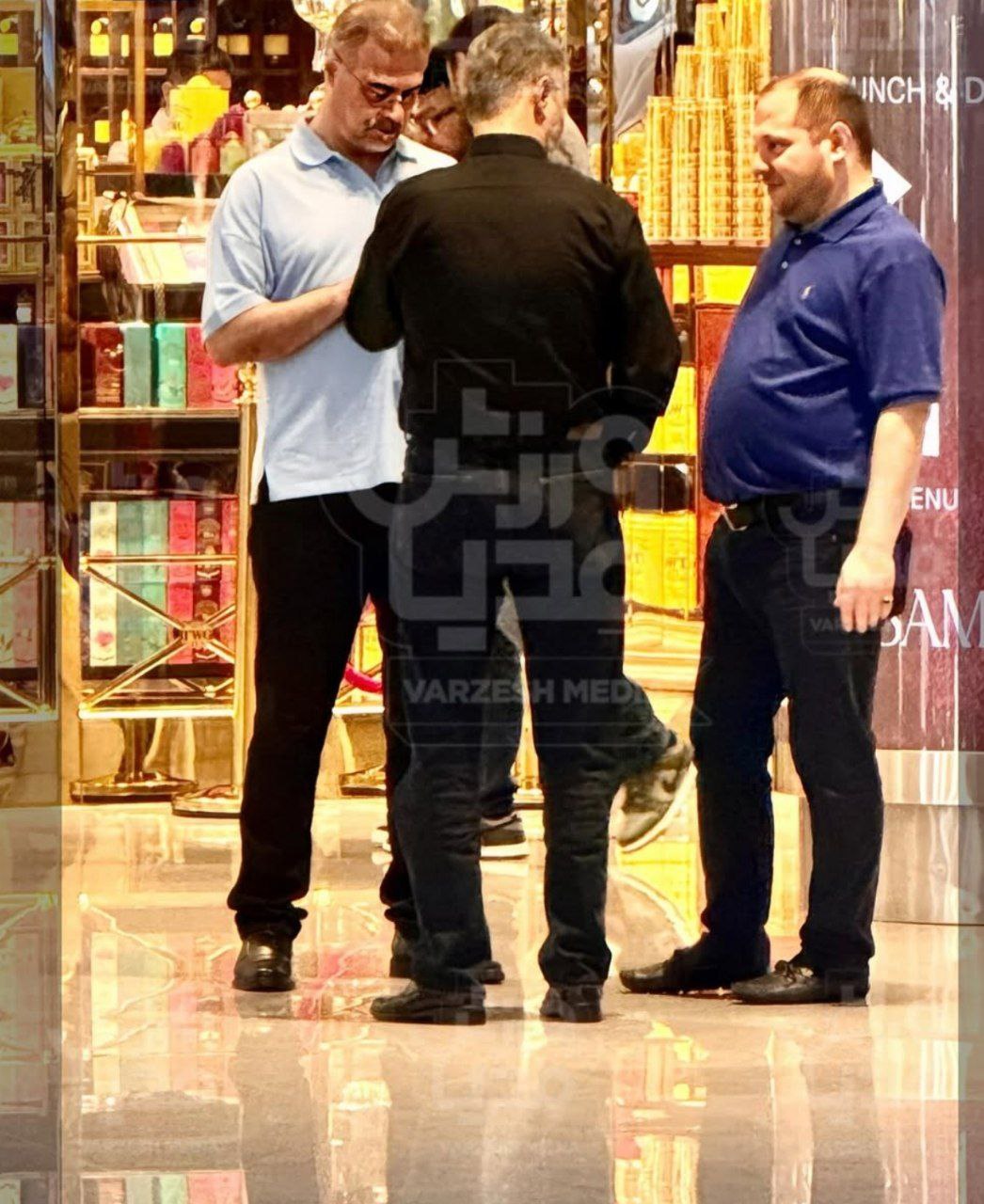 ​تصاویر لو رفته از مدیران استقلال در امارات

