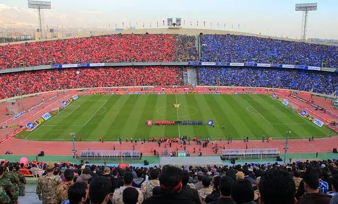 درهای ورزشگاه آزادی باز شد
