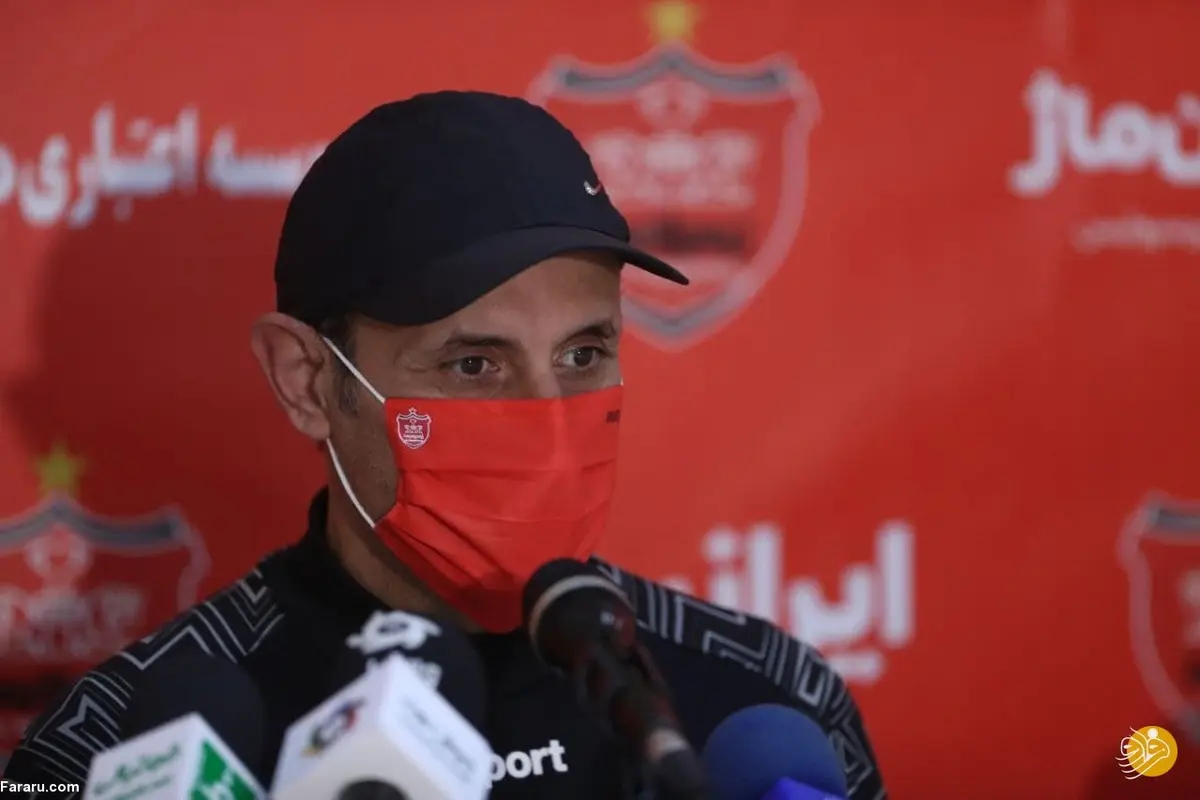 یحیی گل محمدی :خواهش می‌کنم به خاطر هواداران اجازه دهید پرسپولیس نفس بکشد