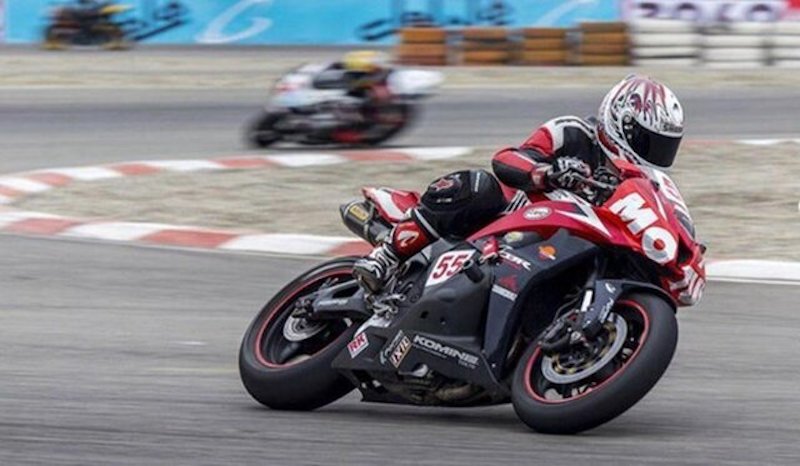 دختر موتورسوار به کما رفت