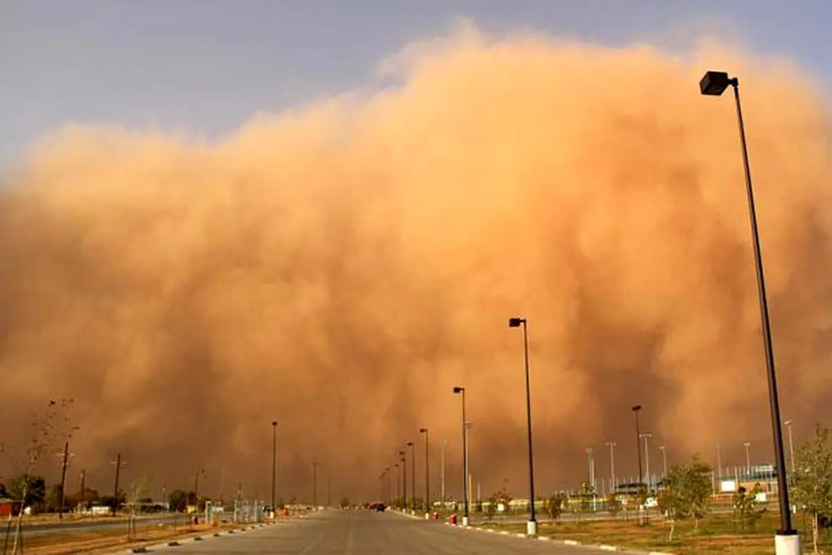 طوفان شن در راه است
