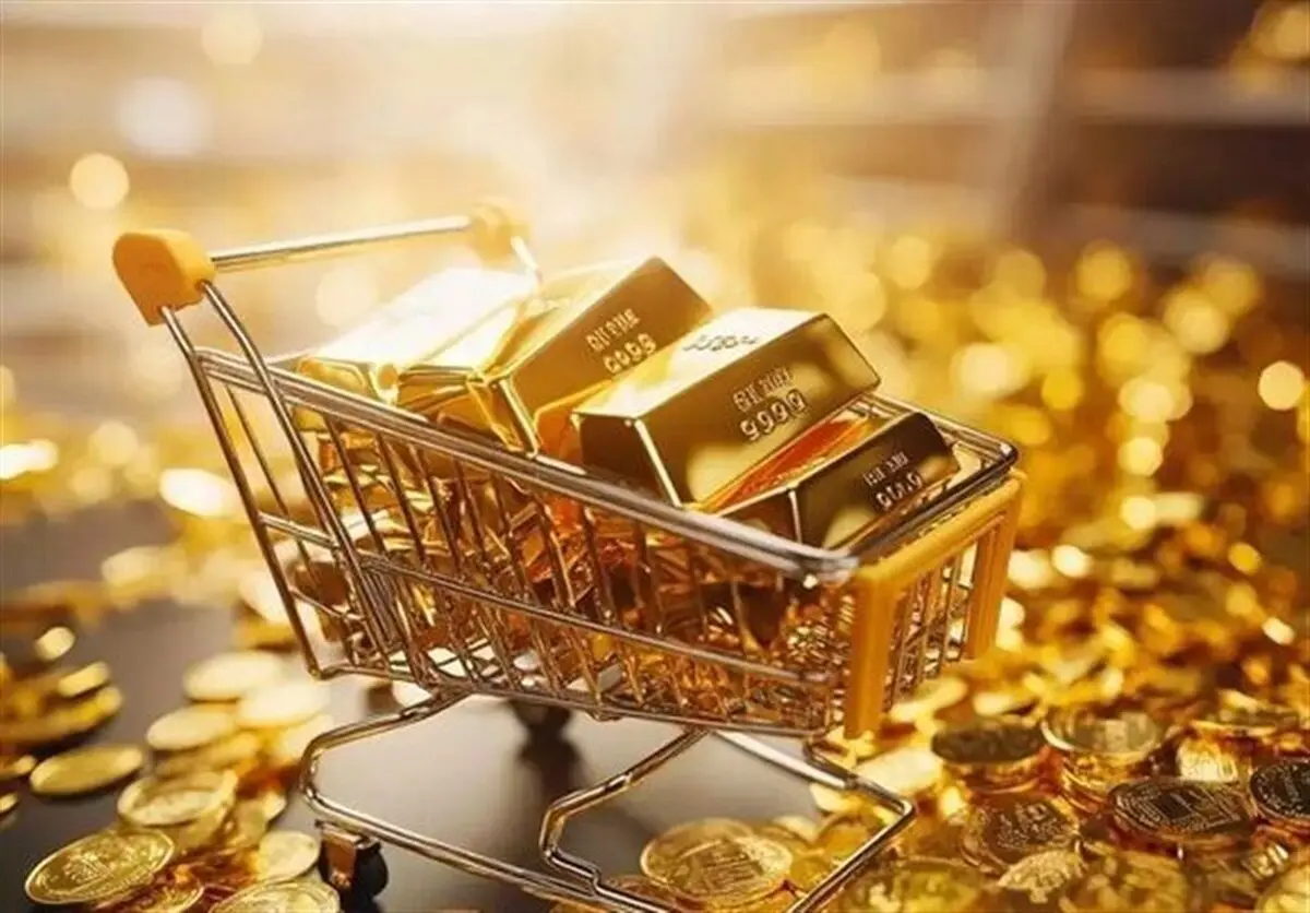 ریزش قیمت طلا در بازار امروز دوشنبه ۴ فروردین