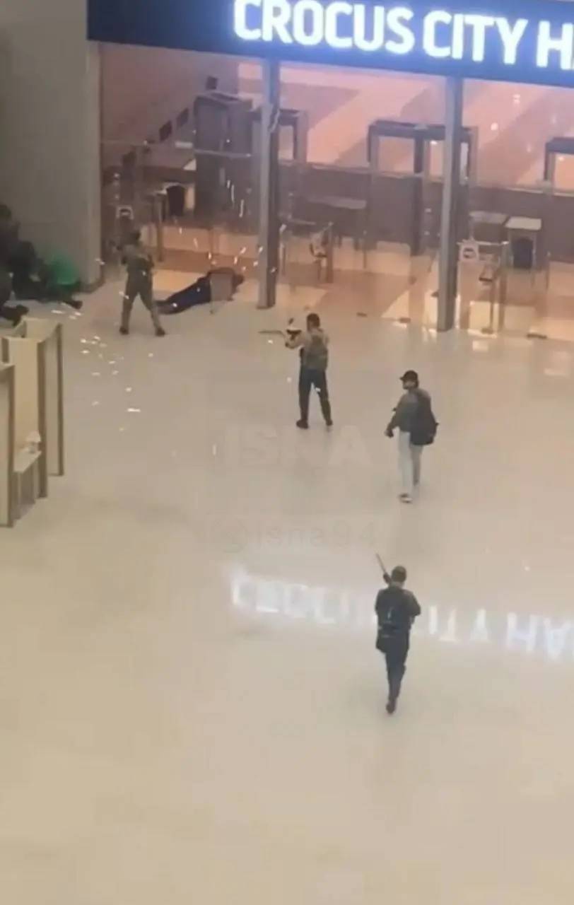 ۴ عامل حمله به تالار کنسرت مسکو در یک قاب
