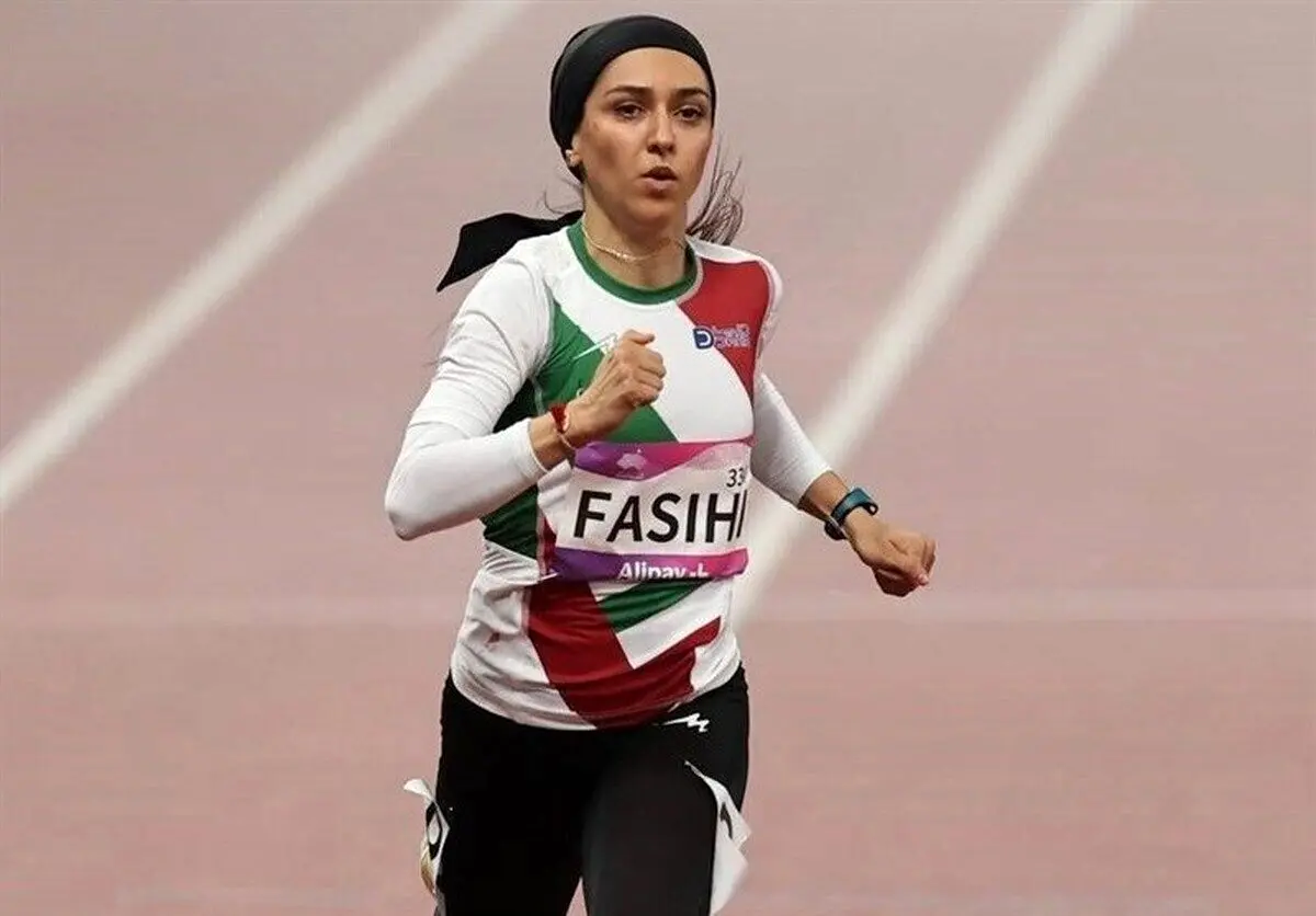 فرزانه فصیحی، دختر باد ایران از المپیک حذف شد