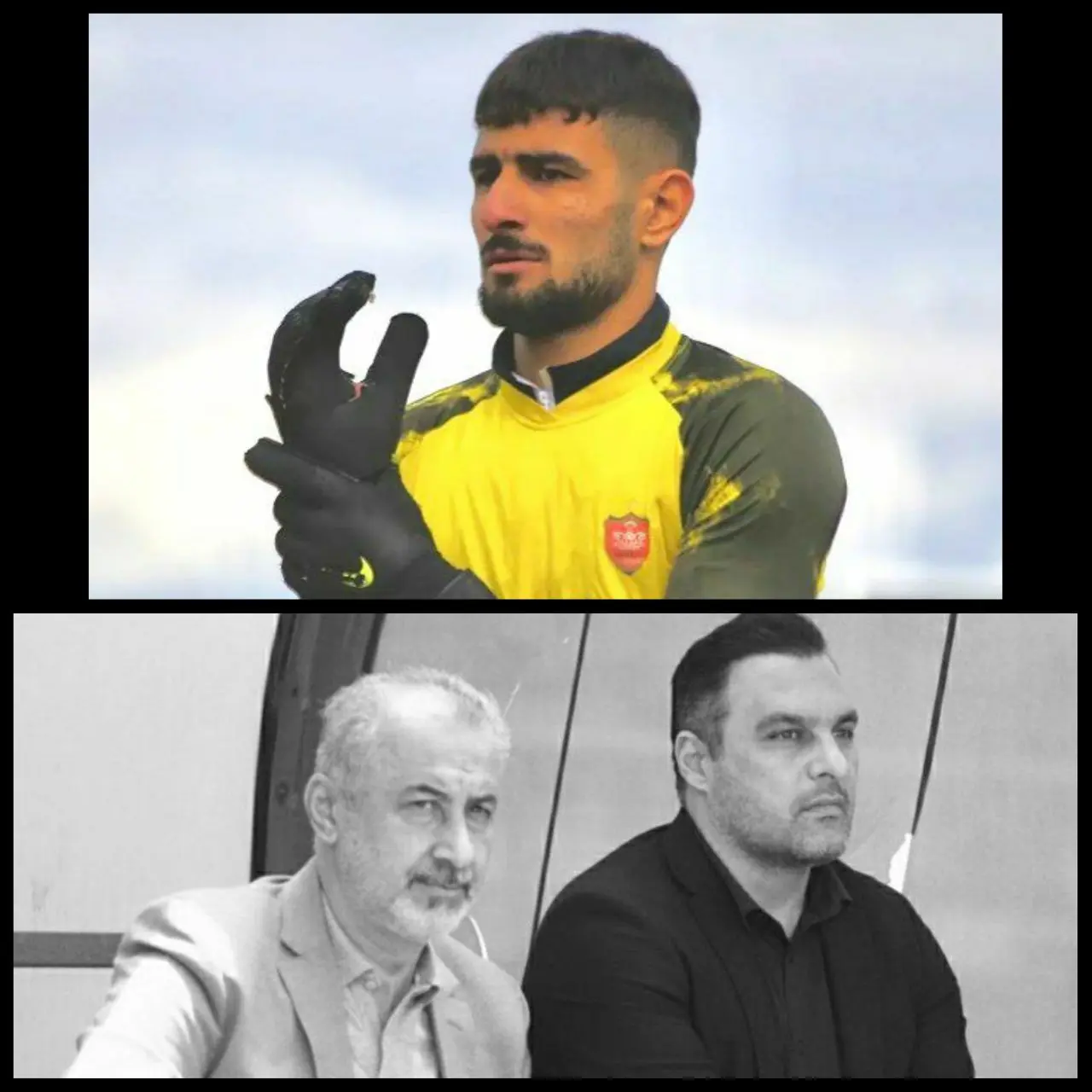 یحیی گل محمدی با گلر پرسپولیس به درویش اعتراض کرد