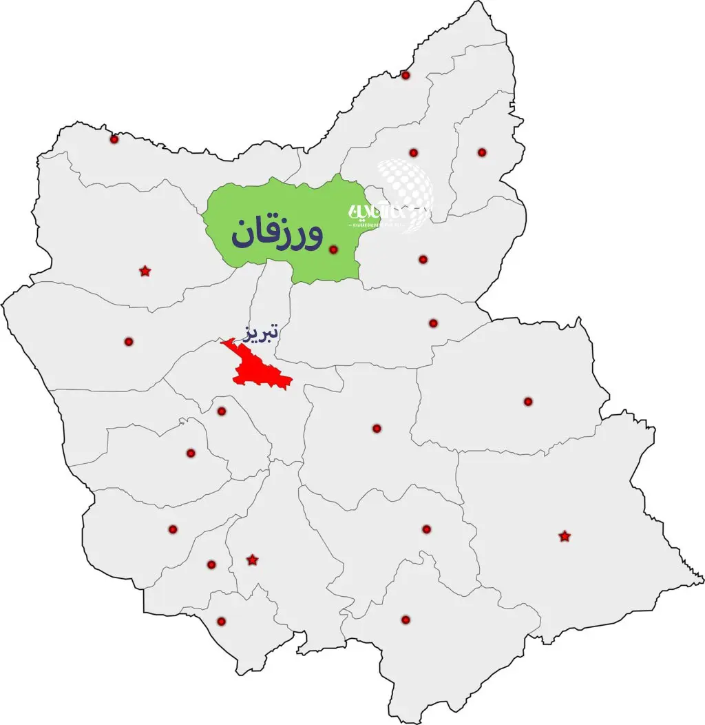  ورزقان کجاست؟ / محل سانحه هوایی برای بلگرد رئیسی
