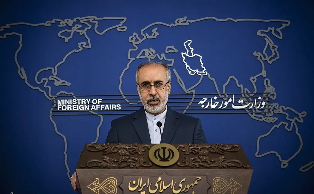 واکنش کنعانی به اظهارات مکرون در دیدارش با نتانیاهو