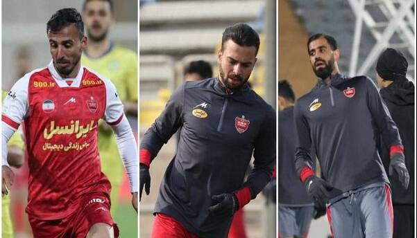 شوک به پرسپولیس در آستانه بازی با استقلال/۳ پرسپولیسی در آستانه محرومیت از دربی
