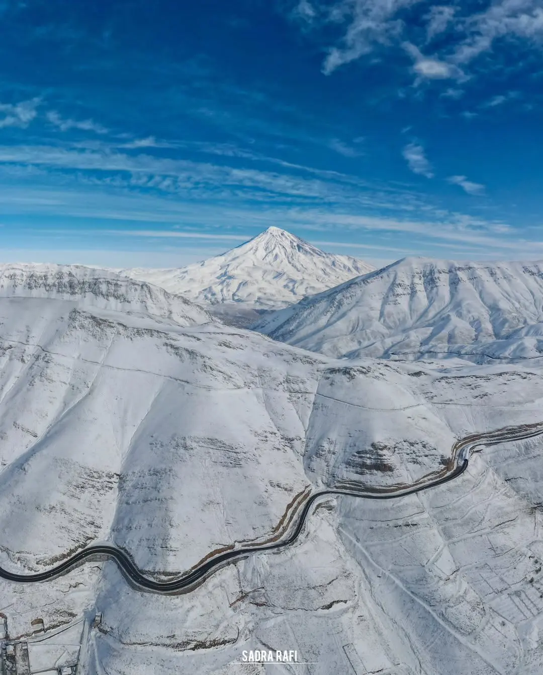 کوه دماوند تغییر چهره داد