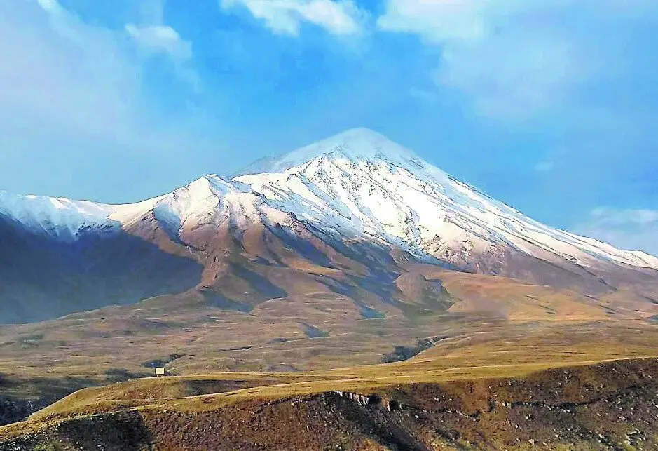 عکس از دماوند که حسابی غافلگیرمان کرد
