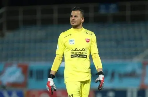 پیام گلر پرسپولیس به عبدالله ویسی / عکس