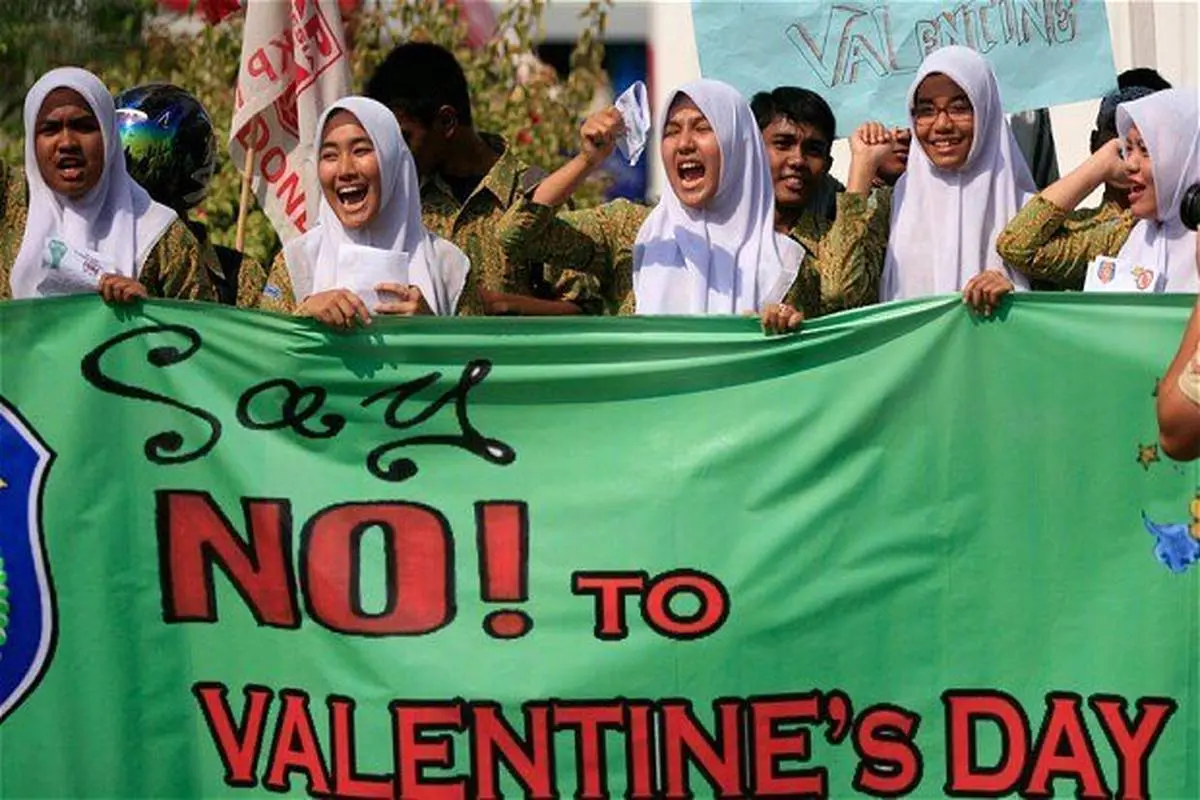 «ولنتاین» در این کشورها ممنوع است!

