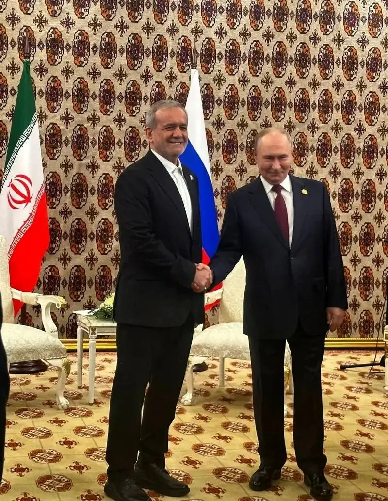 دیدار پزشکیان و پوتین