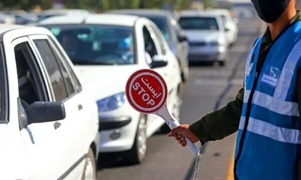 وضعیت ترافیکی اطراف مصلی تهران بعد از نماز عید فطر به اقامه رهبری