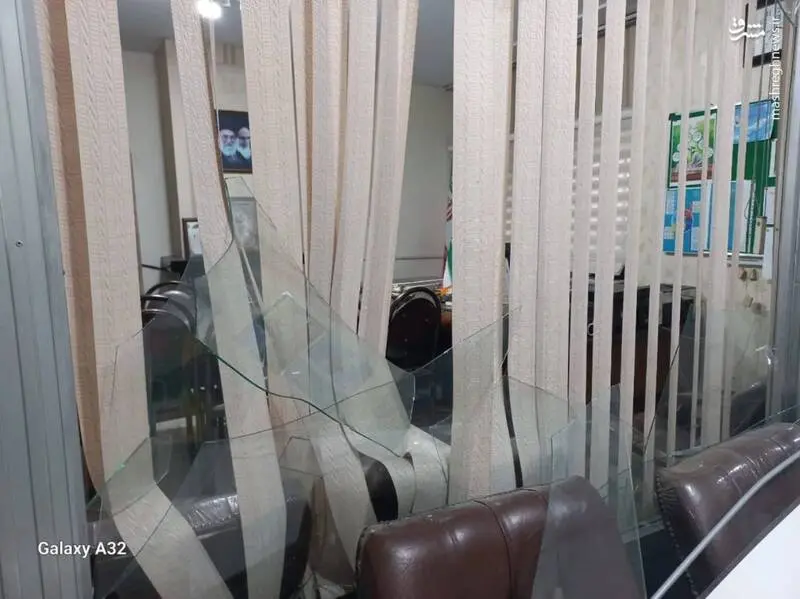 تخریب یک دبیرستان پس از حمله اسرائیل+عکس