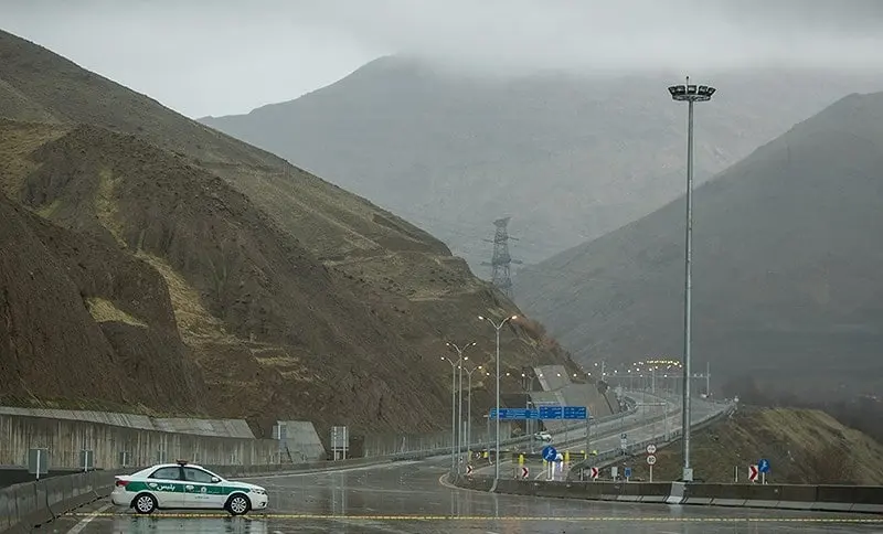 آزادراه تهران-شمال بازگشایی شد