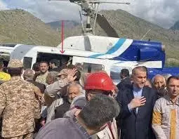 چرا امیرعبداللهیان به جای وزیر دیگری سوار بالگرد رئیسی شد!؟+آخرین عکس

