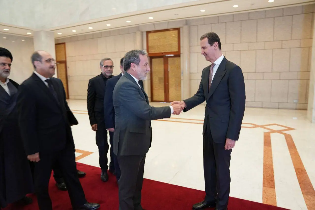 دیدار عراقچی با  بشار اسد 


