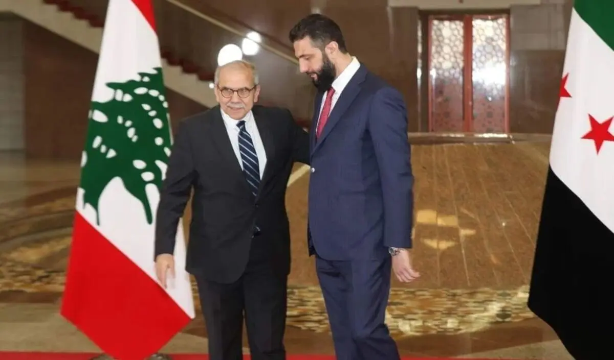 دیدار نخست وزیر لبنان با جولانی در سفر به سوریه