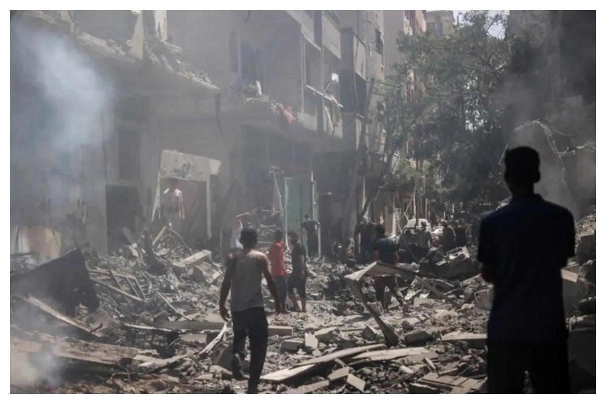 تصاویر دردناک از قبل و بعد حملات اسرائیل به غزه+عکس