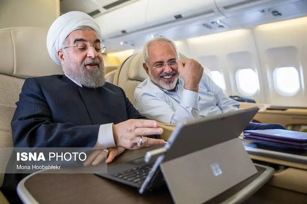 تکذیب شایعه عجیب درباره ظریف و روحانی
