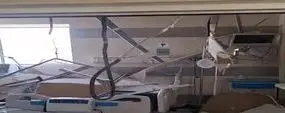 حمله اسرائیل به بیمارستان فارابی کرمانشاه / ویدئو

