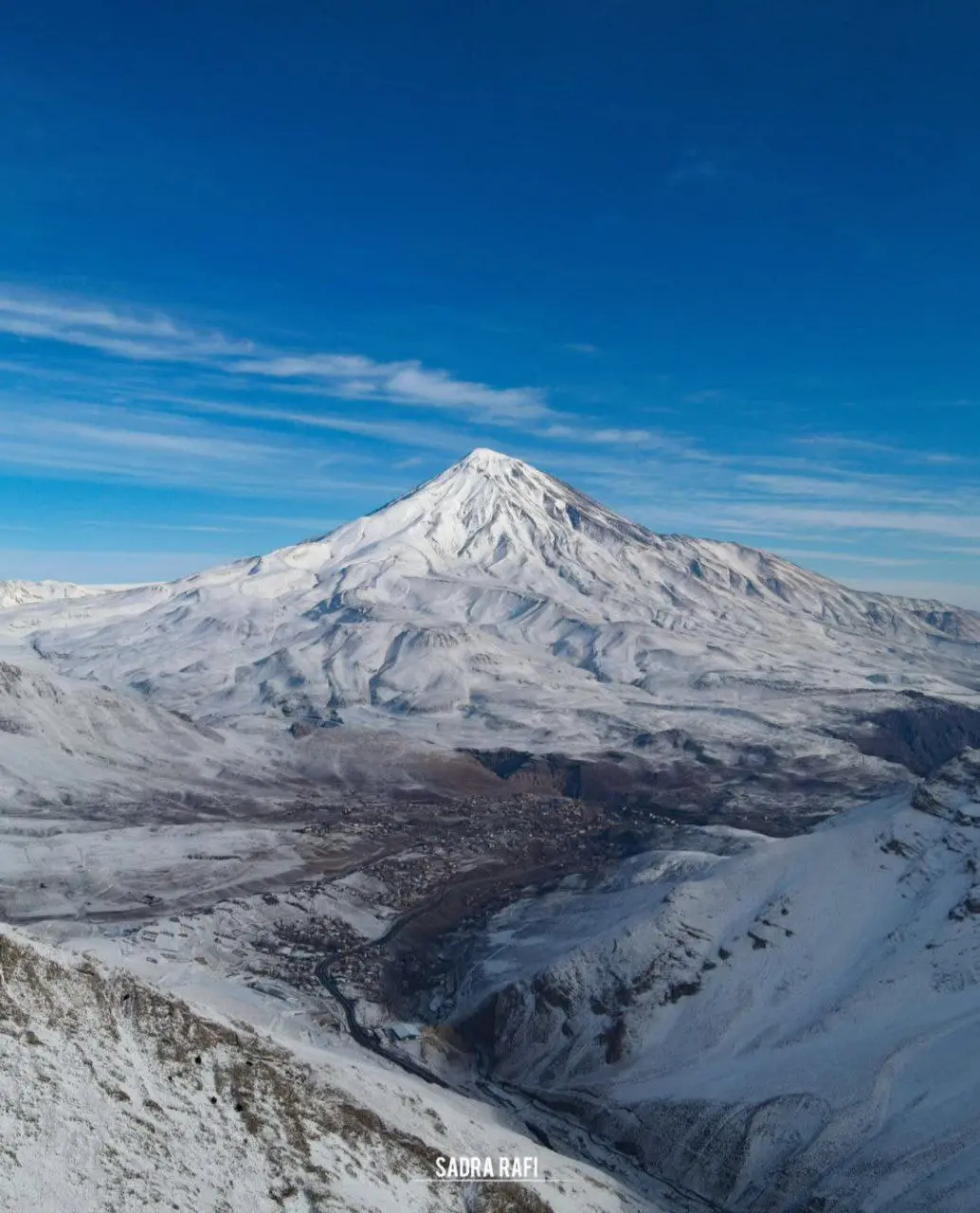 کوه دماوند تغییر چهره داد