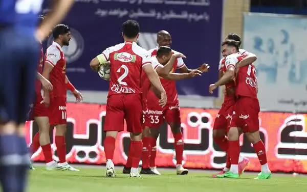 گل سوم پرسپولیس به آلومینیوم توسط اسدبیگی + فیلم