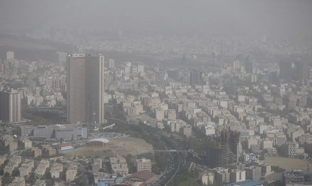 صدور هشدار زرد گرد و خاک در استان تهران