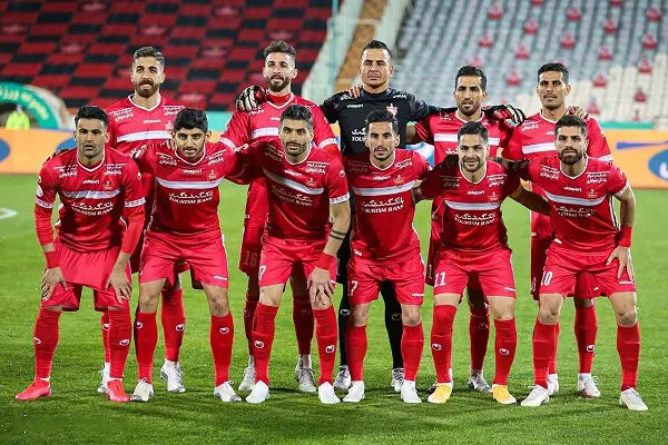 ساعت و زمان بازی پرسپولیس فولاد خوزستان | تمرین سرخ ها با لباس مشکی | عکس