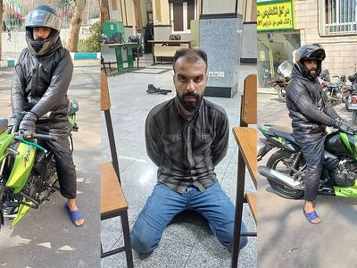 لحظه دستگیری عامل تجاوز سریالی زنان تهرانی + فیلم