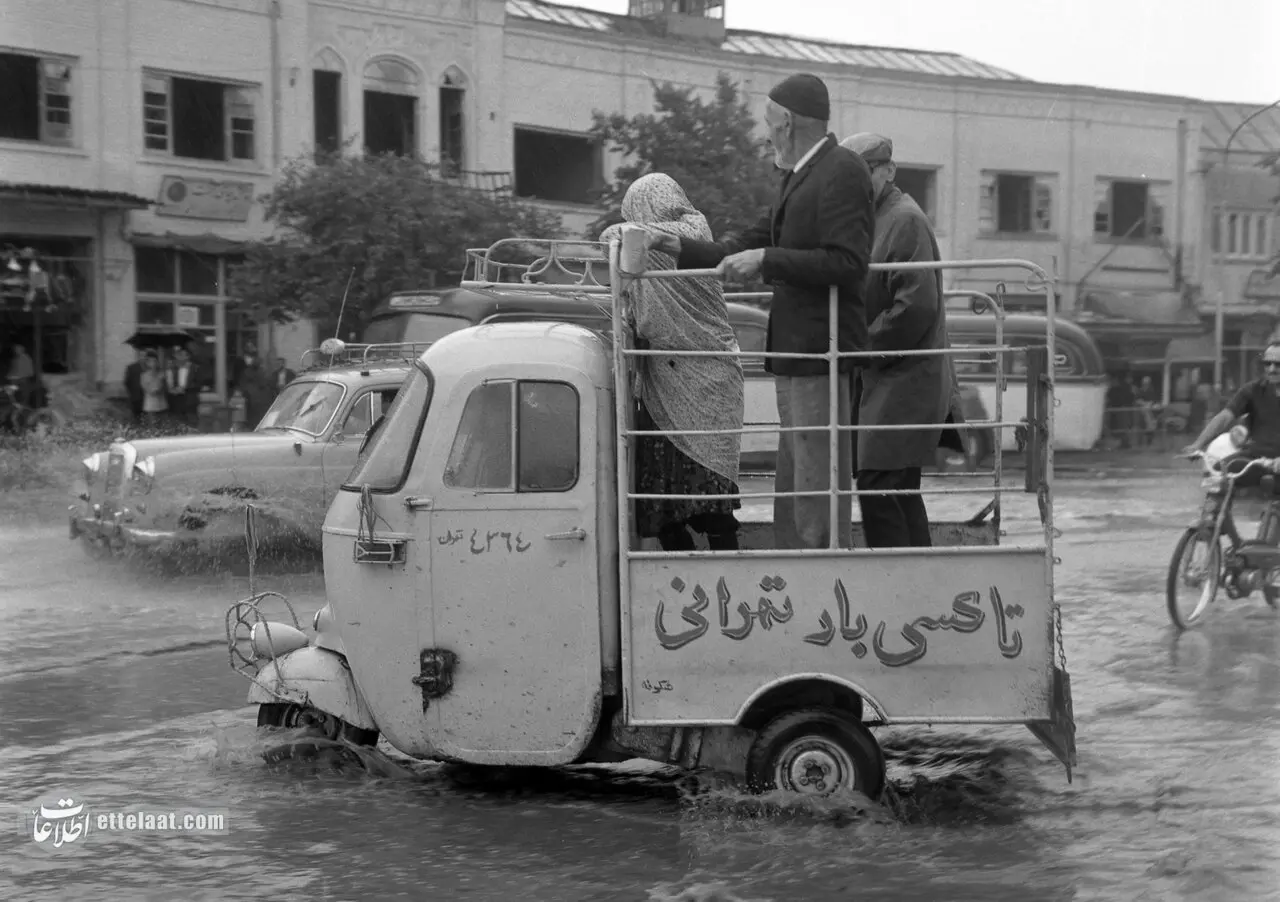 سیل نوروزی در تهران! +عکس