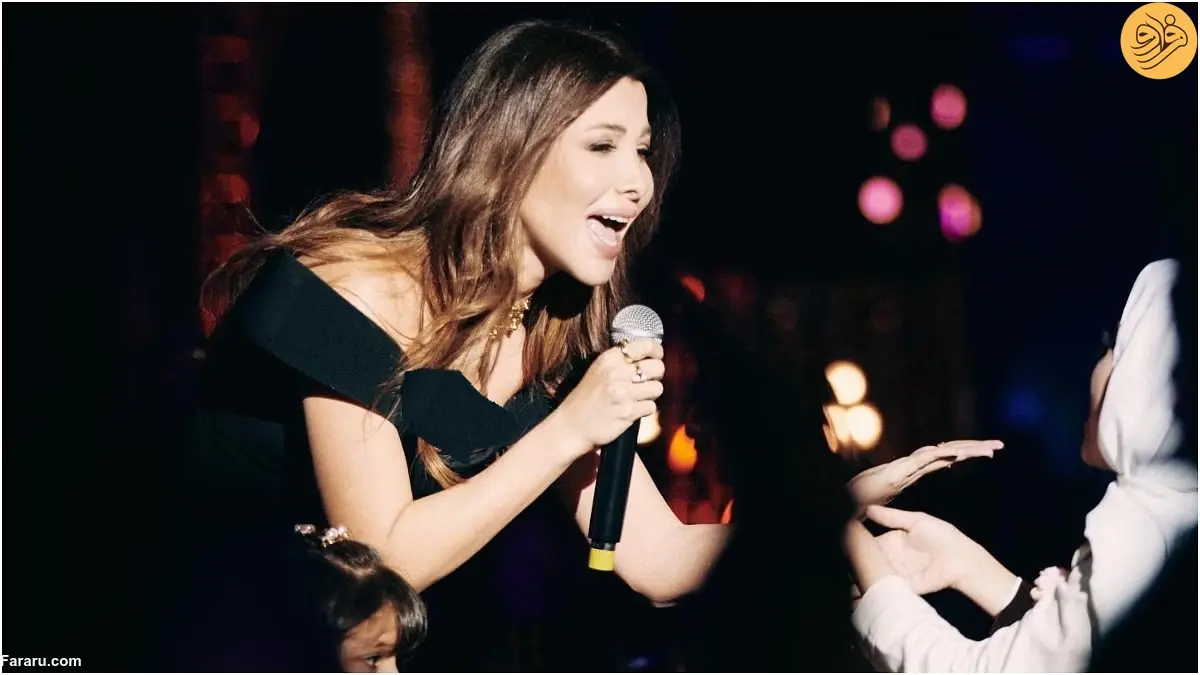 کنسرت نانسی عجرم در بغداد به مناسبت عید فطر