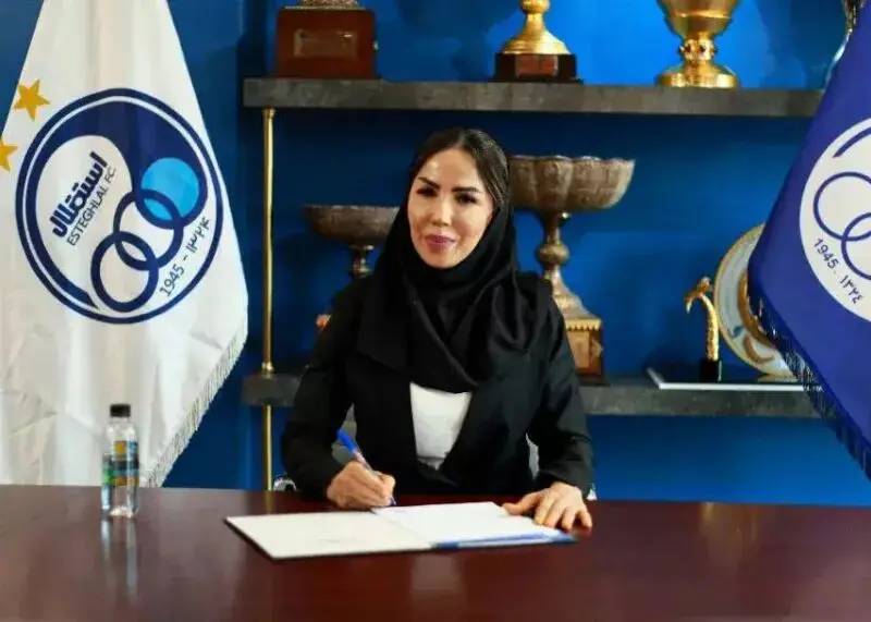 یک زن سرمربی تیم فوتسال استقلال شد